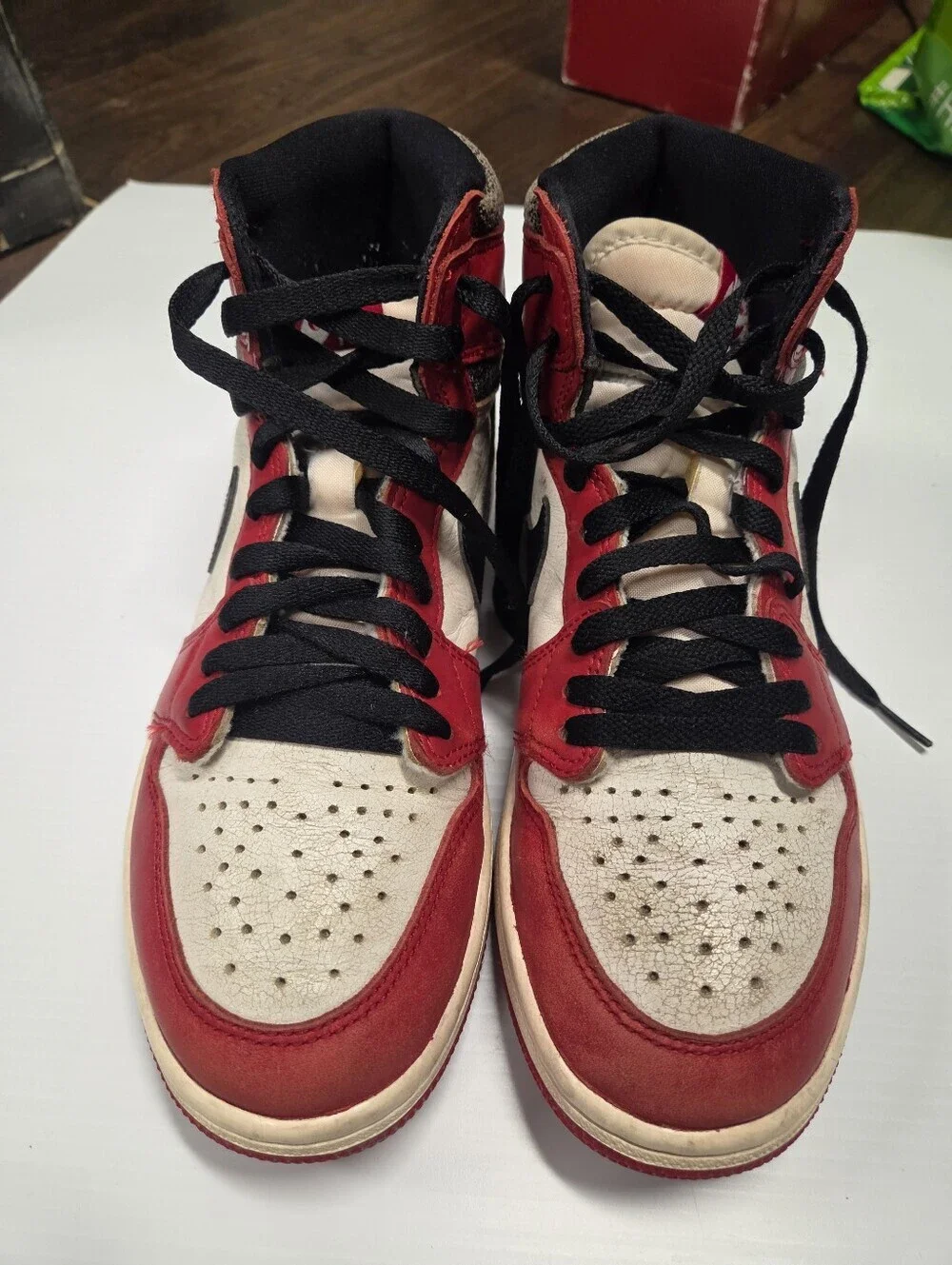Jordan 1 Retro High OG Chicago Lost & Found 2022 DZ5485-612 Men Size 8 / Wm 9.5